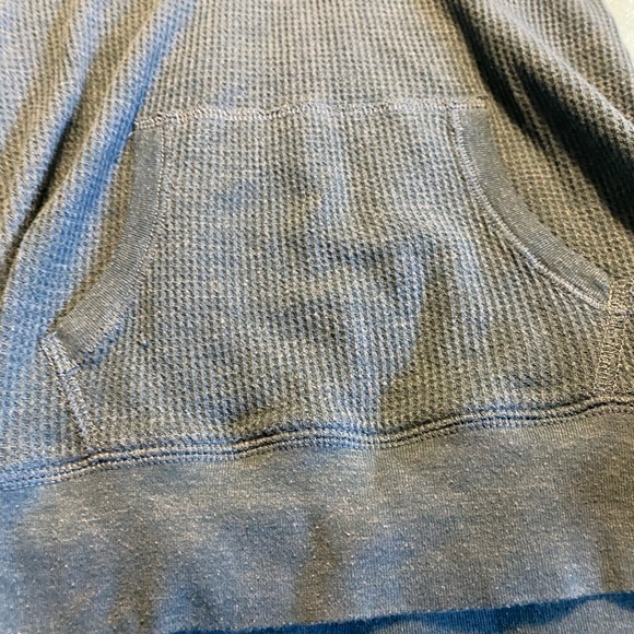 Women’s medium Maurice’s half sleeve waffle knit hooded sweater - Picture 4 of 5